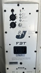 Pair FBT J-8A Processed Powered/Active 8″ 2-way Monitors 200W +50W RMS w/Mounts