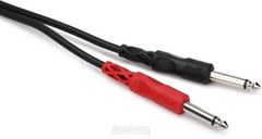 Hosa CPP-203 Stereo Interconnect Cable – Dual 1/4″ TS Male to Same – 9.9′