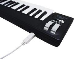 Akm320 32 Key Midi Controller Mini Keyboard Usb Pitch Modulation Windows Mac