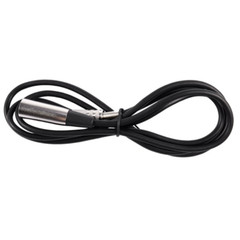 XLR 3-Pin Male To 1/4″ Plug TS Microphone Mono Cable Unbalanced Shielded Audio