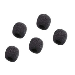 5/10pcs Black Foam Cover Sponge 30*23*8mm Protect Mic Against Wind Interference
