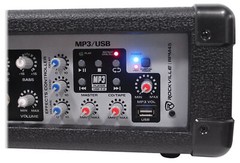 Rockville RPM45 1800w Powered 4 Channel Mixer/Amplifier w USB/EQ/Effects/Phantom