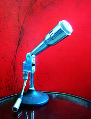 Vintage 1950’s Knight 4550 Dynamic microphone Hi Z Electro Voice 664 w extras #9