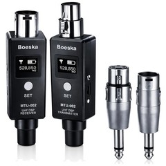 Dynamic Mic Wireless Transmitter Receiver, 48k Signal, USB
