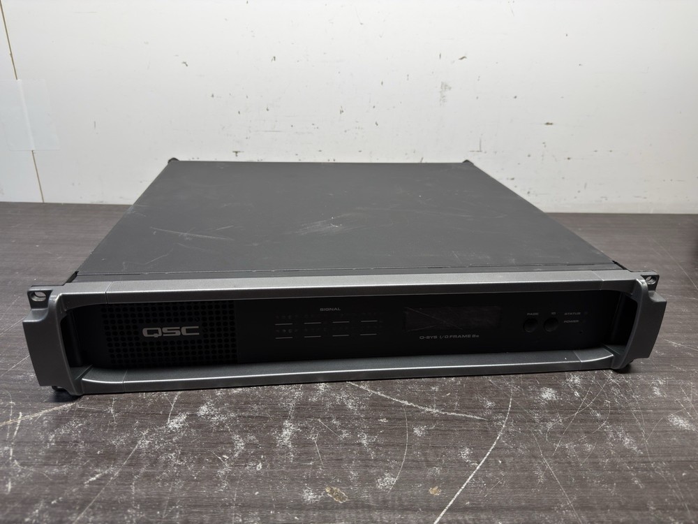 QSC Q-SYS I/O Frame 8s Integrated System Platform – A859