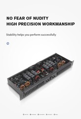 New High Power 2 Channel 1000W 1U Digital Class D Power Amplifiers Power Amp