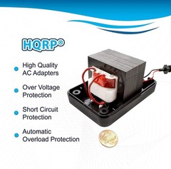 HQRP 16V AC Adapter for Peavey Midi Streamer Proccessor, Pv8 Mixer, RQ200