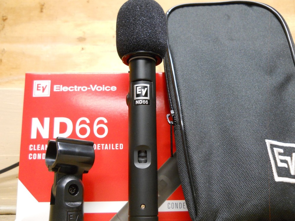 Electro-Voice ND66 Cardioid Condenser Instrument Microphone