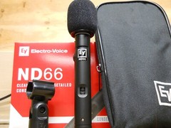 Electro-Voice ND66 Cardioid Condenser Instrument Microphone