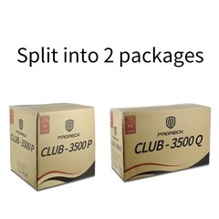 PRORECK CLUB 3500 DJ Line Array PA Speakers System 15“ 3000W Peak Subwoofer