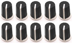10pcs Black EQ Rotary Knob Cap For Pioneer DJM-700 800 900 2000 DAA1176 DAA1305