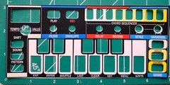 OVERLAY STICKER Roland J-6 AIRA Compact Synthesizer synth J6 Juno Machine