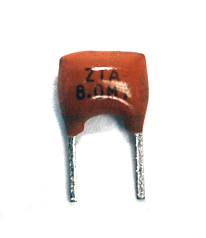 100pc DIP Ceramic Resonator 8.000MHz 8.0MHz 8Mhz pitch= 5mm RoHS LT Taiwan