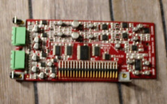 Biamp Audia FLEX Dual-Channel Mic/Line Green Input Card 380-0571-90A