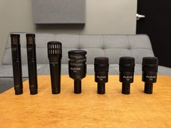 Audix DP7 7 Mic Kit, i5, D6, D4, D2, Matched Pair ADX-51s Drum Mics