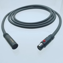 Mini-XLR 5pin TA5M Male to TA5F Female cable L4E6S for Audio Balanced Microphone