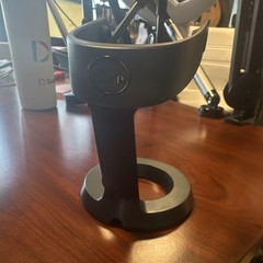 Blue Microphone Tabletop Stand Holder Black Metal 1-Tier Pro Audio Accessory