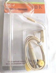 J K Pro Headset Headworn Single Earhook Microphone MIC-J S90 Compatible with…