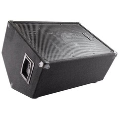 Seismic Audio 10″ 2-Way Passive PA Floor Monitor Titanium Horn FL-10MPSingle