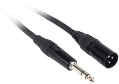 8 Rockville 10′ Male REAN XLR to 1/4“ TRS Cable (4 Colors x 2 of Each)