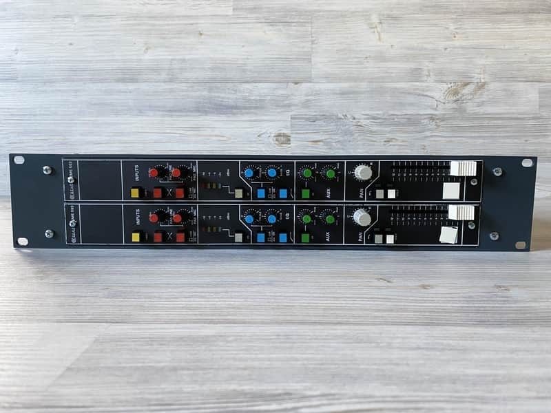 🔥[pair] 1979 BEAG EME 593 Mic/Line Channel Strips Preamp EQ (Telefunken) -good!
