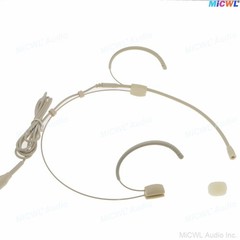 Headband Hook Wearing Microphone for Sennheiser G2 G3 G4 Wireless BeltPack 3.5mm
