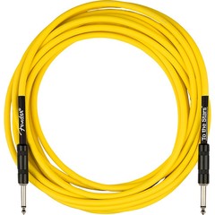 Fender Tom Delonge To The Stars Straight Instrument Cable 18.6 ft. Yellow