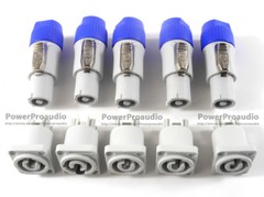 10pcs Audio Video OutPut Connector NAC3FCA PowerCon 20A AC Cable Male and Female