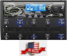 TC HELICON Looper Processor VOICELIVE 3 EXTREME Multi-Effects Pedal Black New