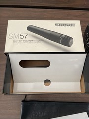 Shure SM58 & SM57 Boxes And Inserts And Protective Zipper Bags. No Microphones!