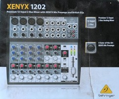 Behringer XENYX 1202 Analog Mixer 12-Input 2-Bus Phantom Power 3-Band EQ