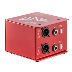 BAE PDIS Passive Stereo DI Box: Passive direct injection stereo box