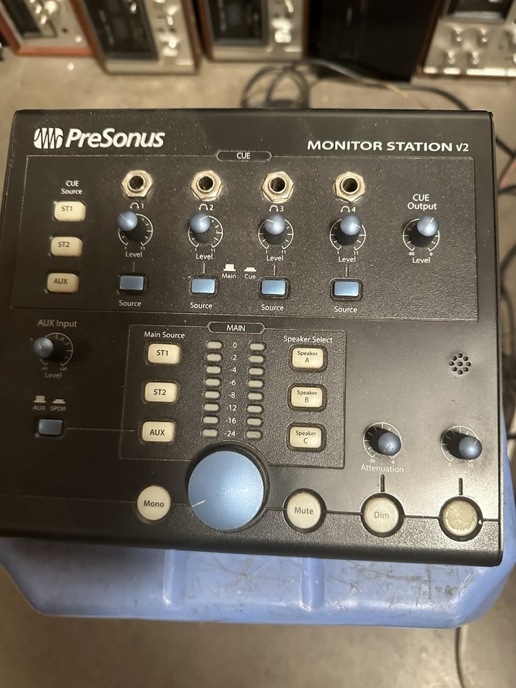 PreSonus Monitor Station V2 Active Studio Monitor Control Center Desktop (Read)