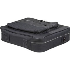 Kaces KB1714 Luxe Series Charcoal/Black Keyboard/Gear Bag (17.5 x 14 x 4)