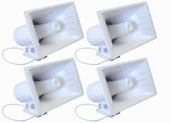 4 PACK PA Power Horn Speaker 100W Indoor Outdoor 100 Watt NIPPON AMERICA