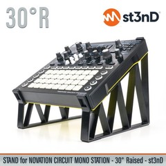 STAND for NOVATION CIRCUIT MONO STATION – 30° – Raised (by 60mm)