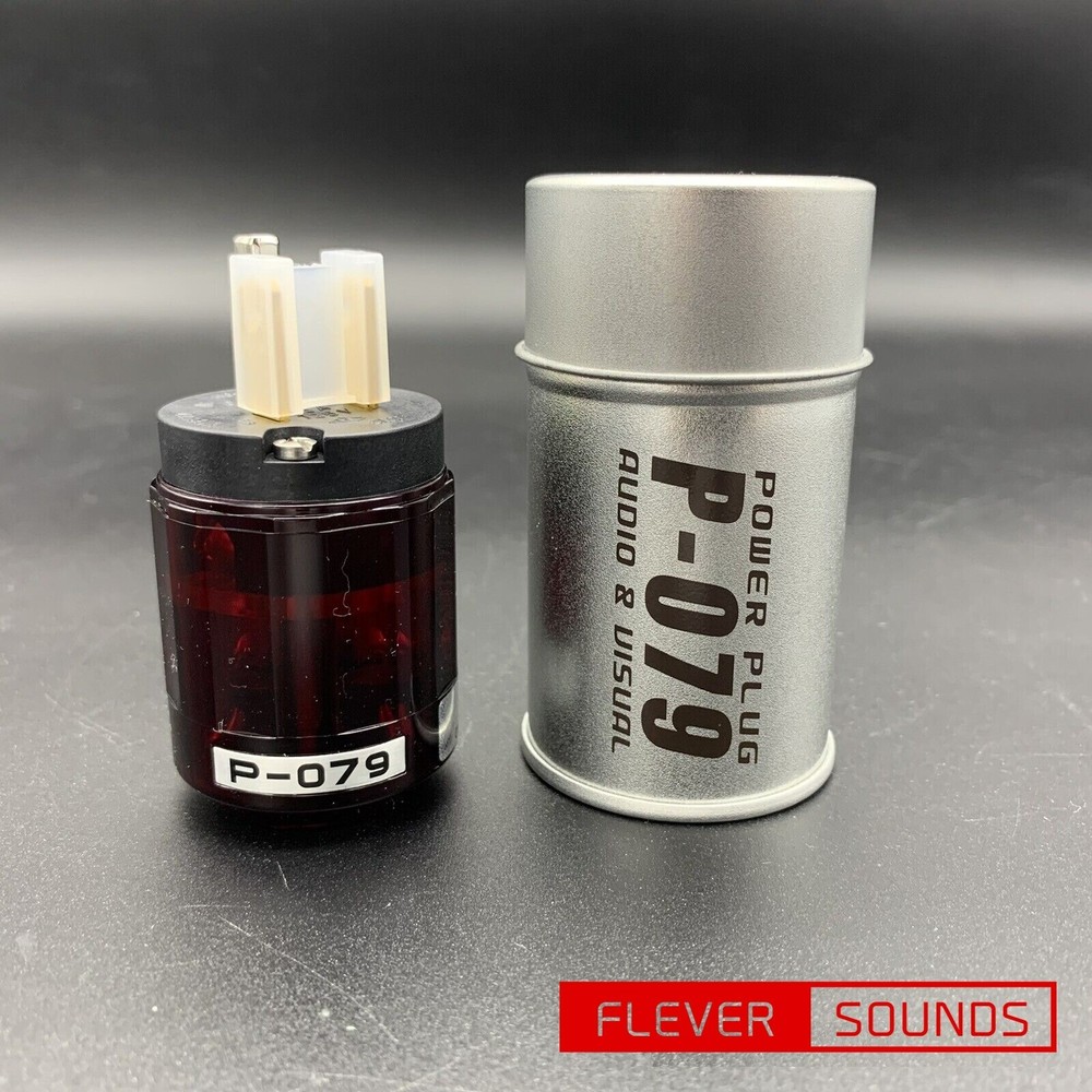 Oyaide P-079 Power Plugs IEC Audio Connector Japan Made Genuine Products