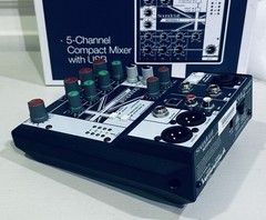 Soundcraft Notepad-5 5-Channel Compact Mixer w/ USB Box Cable Pro Audio