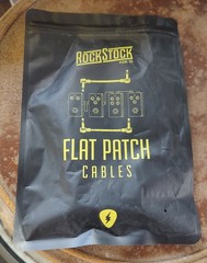 ROCK STOCK FLAT PATCH CABLE . 12.5″ In Length.