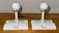 Pair Of JBL 179-00002-00 179-00002-01 Ball Mounts for Control 25 and 28 Speakers
