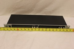 Rockville REQ215 Dual 15 Band 1/3 Octave Graphic Equalizer With Sub-Output J5