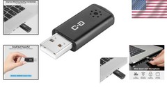 High Sensitivity USB Microphone for Clear Calls – Portable, Plug-and-Play Design
