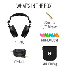 RØDE NTH-100 Professional Over-ear Headphones For Content Adult, Black
