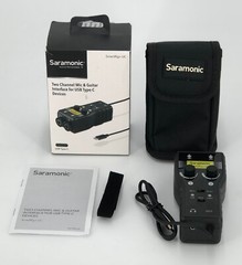 Saramonic SmartRig+UC 2-Channel USB-C Audio Interface w/XLR, 1/4″ & 1/8″ Inputs