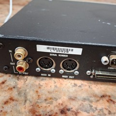 Digidesign Digi 001 PCI Audio Interface Blue Silver 2-Channel Preamp MIDI I/O