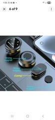 Wireless Lavalier Microphone J6 With Charging Box & 2.4G Noise Cancellation