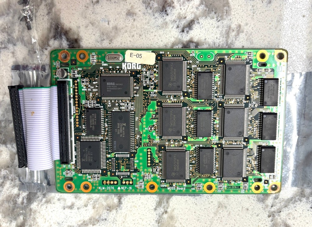 Korg EXB-MOSS board Model #KLM-2076 for Triton, tested and working. USA seller!