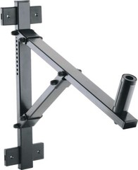 OB K&M 24110.000.55 Stands Wall Mount, Screw-On Speaker Bracket, Black