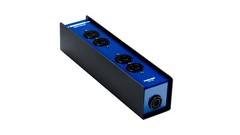 EC Drop Box True-1 Thu Inputs to 4 AC Female Edison