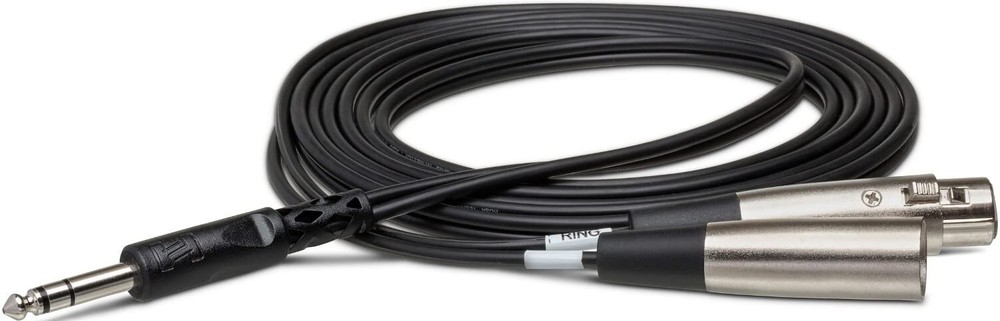 Hosa SRC-203 1/4″ TRS to XLR3M and XLR3F 3 Meter Insert Cable